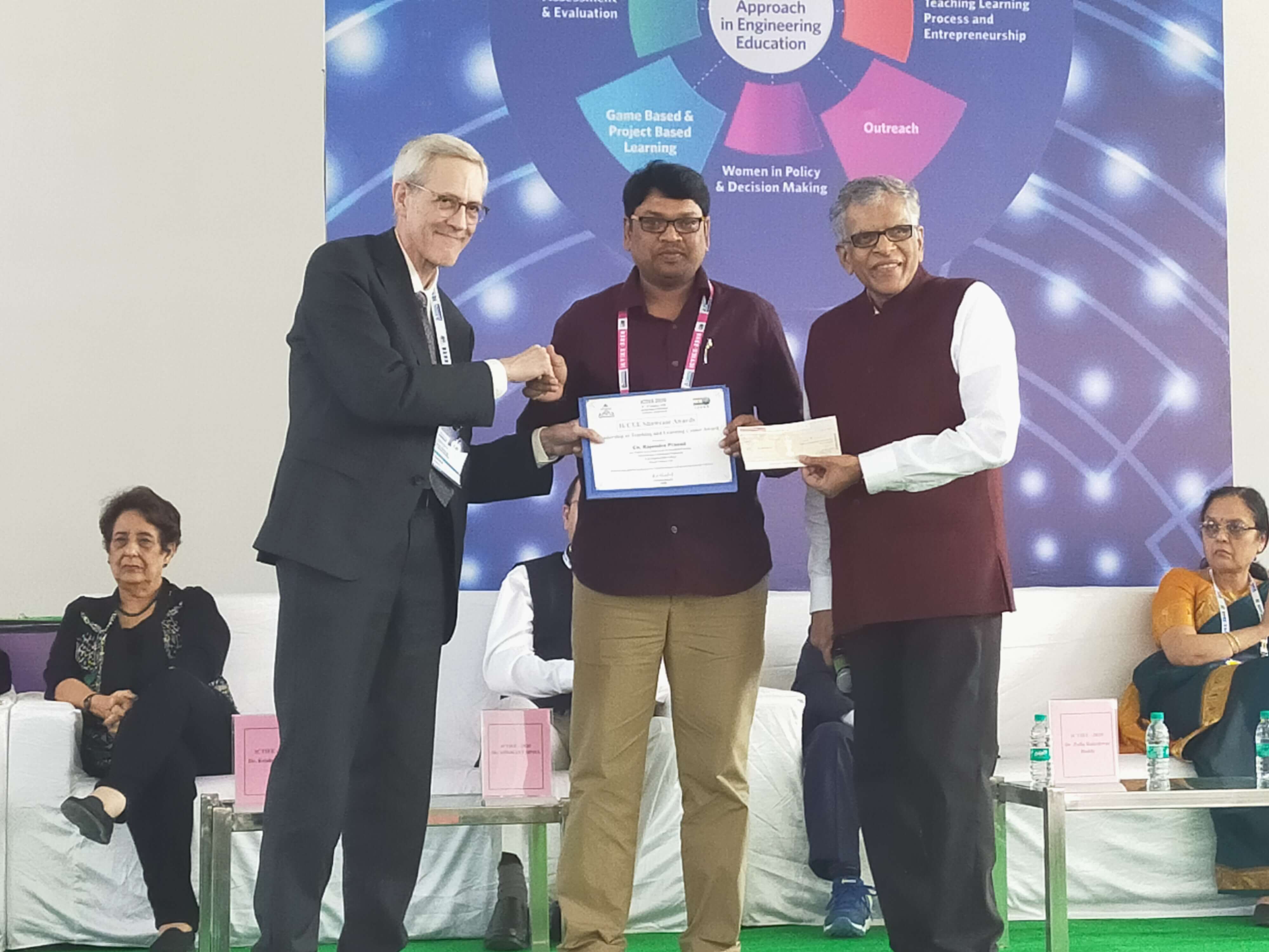 Center for Experiential Learning, SR University, Ch. Rajendra Prasad received IUCEE Showcase Award